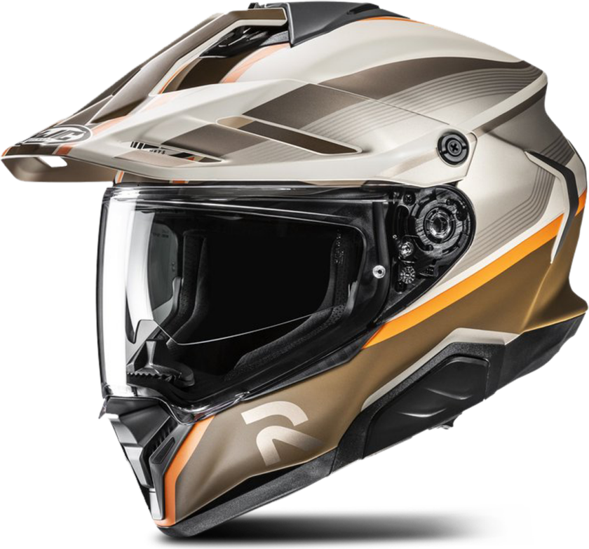 Adventurehjelm HJC RPHA 60 Arbre Sand/brunXL