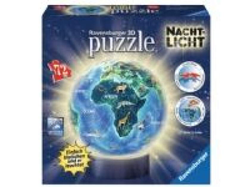 Children Globe Nightlight 72p