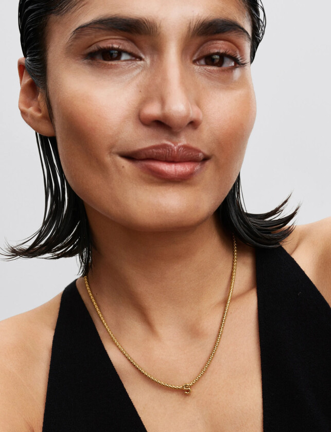 Letter S 14K Gold-Plated Charm - Gold - ONE SIZE