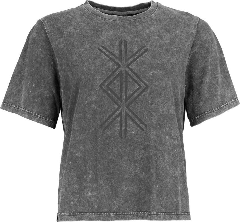T-skjorte - Pagan Roots Protection Rune - S til XXL - Damer - svart