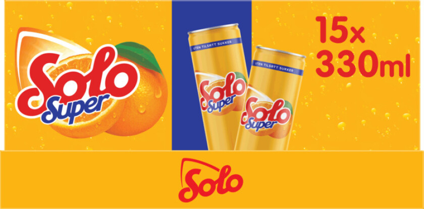 Solo Super 15x0,33l boks