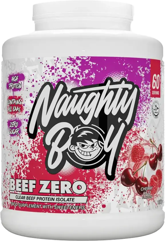 Naughty Boy Beef Zero - 1800g - Cherry Razz