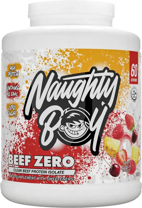 Naughty Boy Beef Zero - 1800g - Fruit Punch