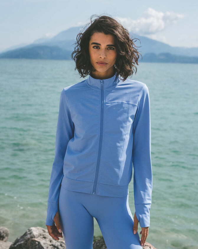 Define Zip Jacket Azure Blue