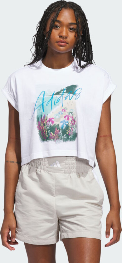 SUMMER ROMANCE GRAPHIC T-SKJORTE