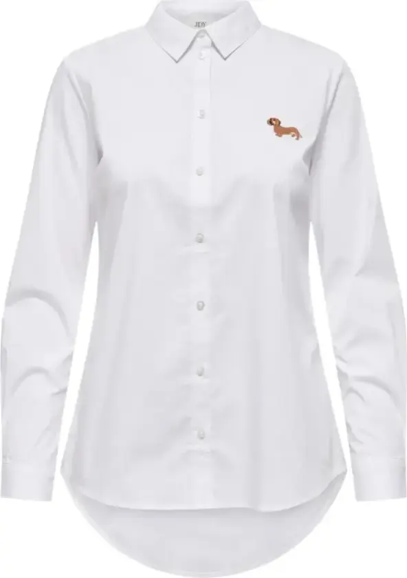 Jacqueline de Yong, Dame, Bluser & Skjorter, Beige, M