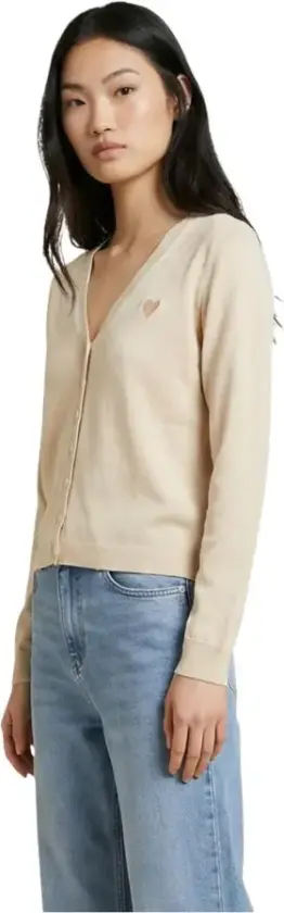 Jacqueline de Yong, Dame, Strikkevarer, Beige, M