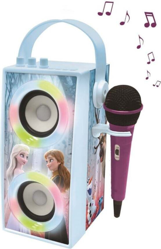 Frost Bluetooth-Høyttaler Med Mikrofon Disney Frozen Karaokemaskin 84350