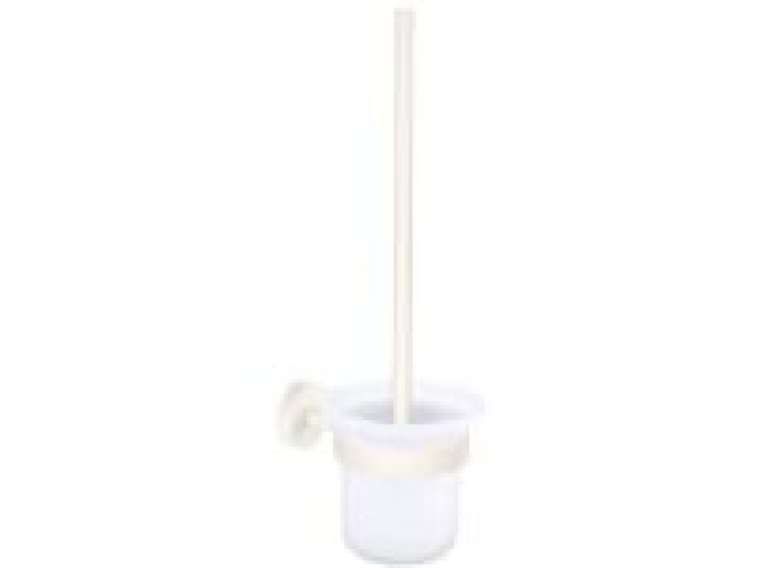 Moon White toilet brush self-adhesive