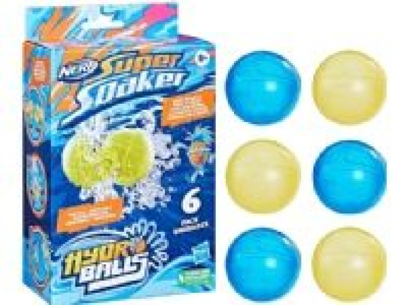 NERF Super Soaker Hydro Balls 6-Pack