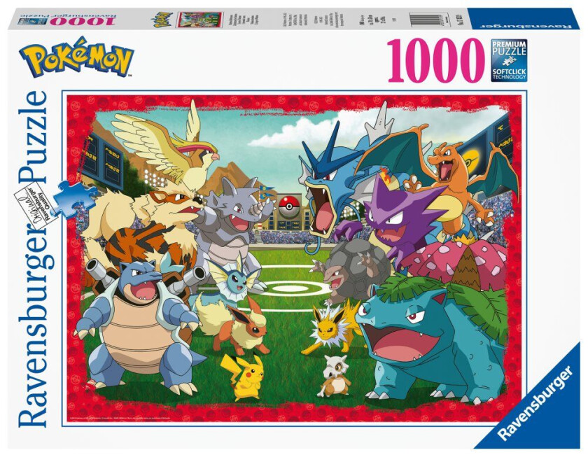 Puslespill 1000 Pokémon