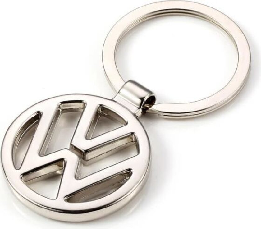 Nøkkelring med VW-logo, ny metallnøkkelring