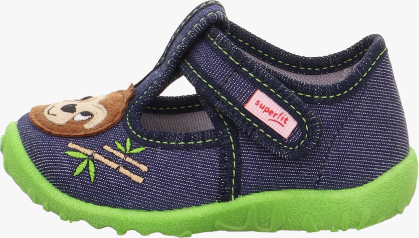 Spotty Tøfler, Dark Blue/Green, 24 - Innesko & Tøfler