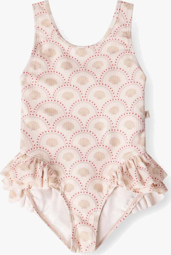 Safina Badedrakt, Block Shell, 104 - Badetøy - Polyester,Elastan