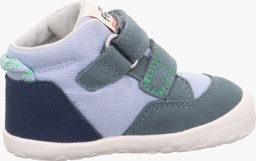 Flummi Barefoot Sandaler, Blå/Lysegrønn, 23 - Sneakers - Velur