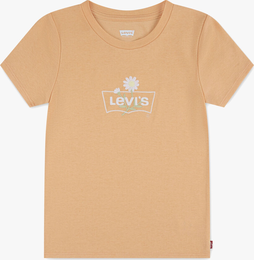 Bilde av LVG Daisy Batwing T-skjorte, Peach Cobbler, 140 - T skjorter & Topper - Polyester,Bomull