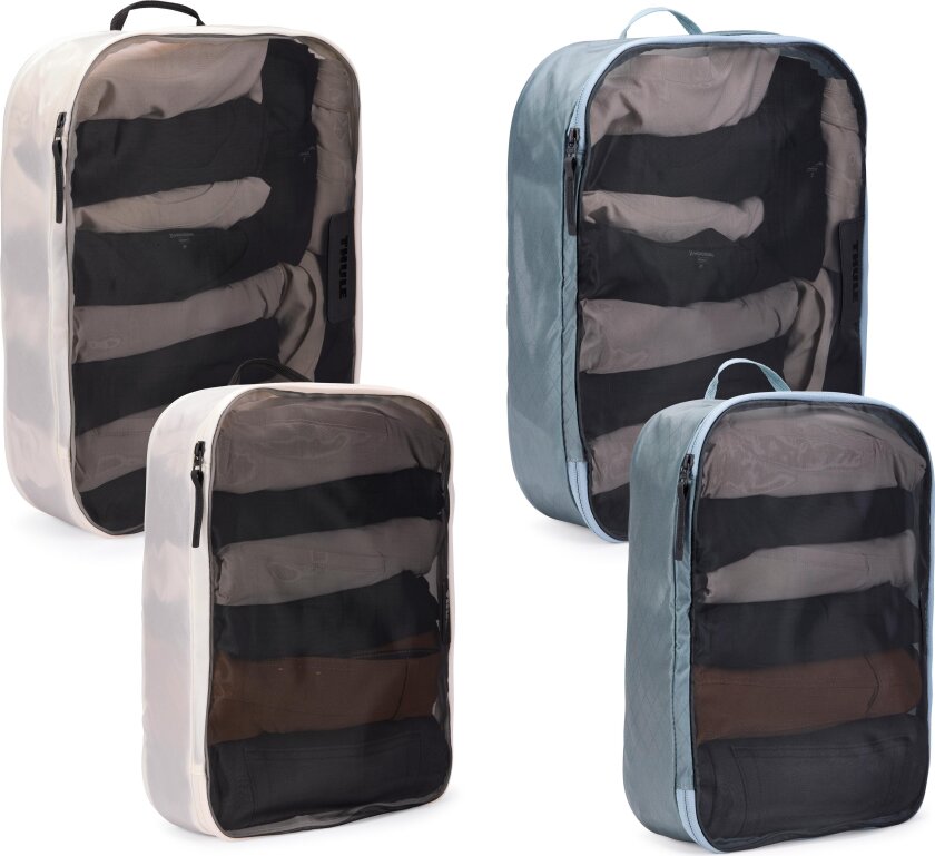 Packing Cube Family Set Gray/white