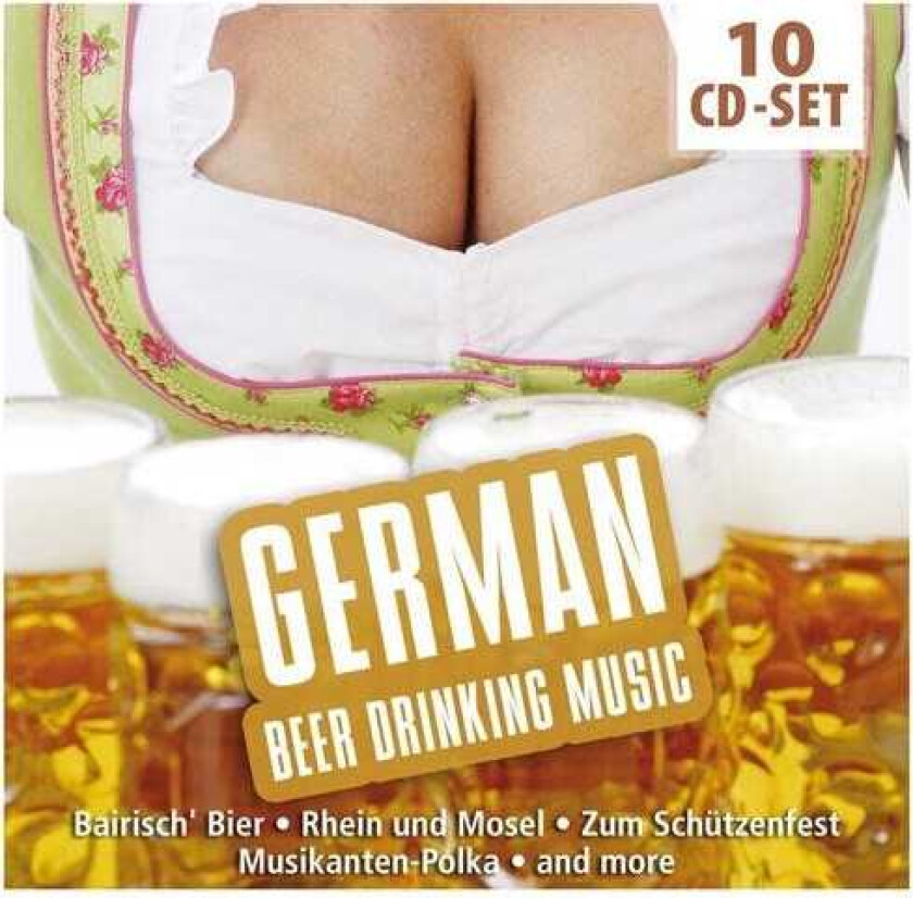 Diverse Artister German Beerdrinking Music CD
