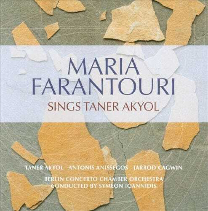 Maria Farantouri Maria Farantouri Sings Taner Akyol CD