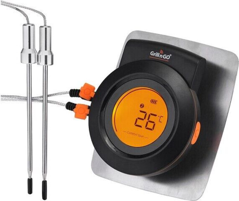 Grillngo HyperBBY - Trådløst 2i1 Stegetermometer - Bluetooth