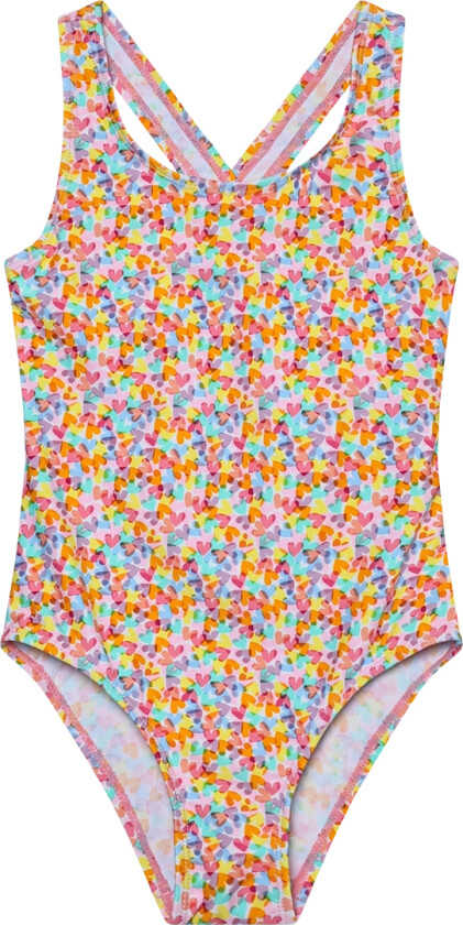 Badedrakt - AOP - Kål - - 8 år (128) - Badetøy