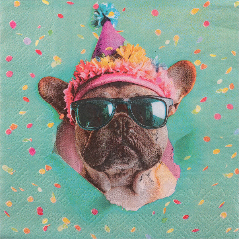 Servietter Party Hund - 12-pakning