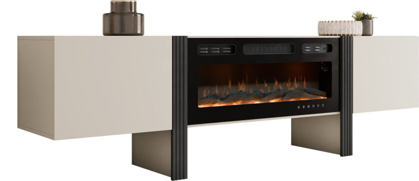 Calvenn TV-benk med Peis 200 cm