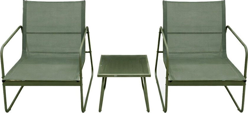 Pelanda cafésett for utendørs bruk - Grønn