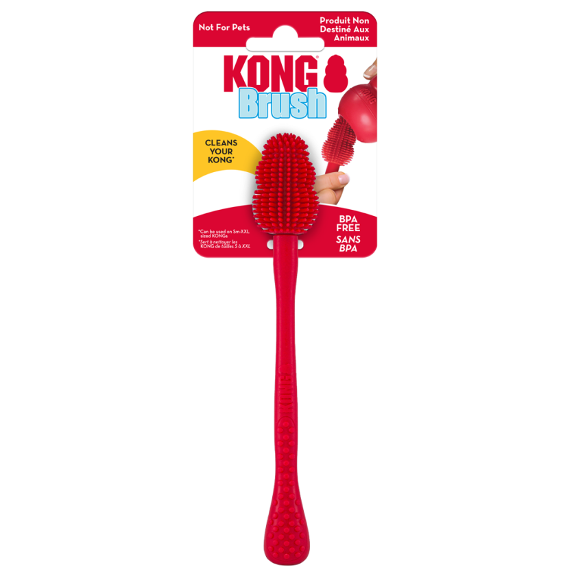Sparesett: KONG Classic + KONG rengjøringsbørste - KONG Classic S (7 cm)+ rengjøringsbørste S-XXL