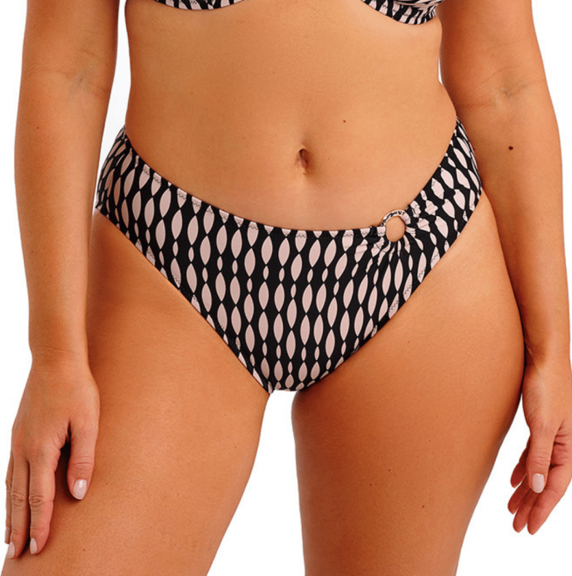 Shell Bay tai-bikinitruse, svart, Størrelse: XL, Kvinner