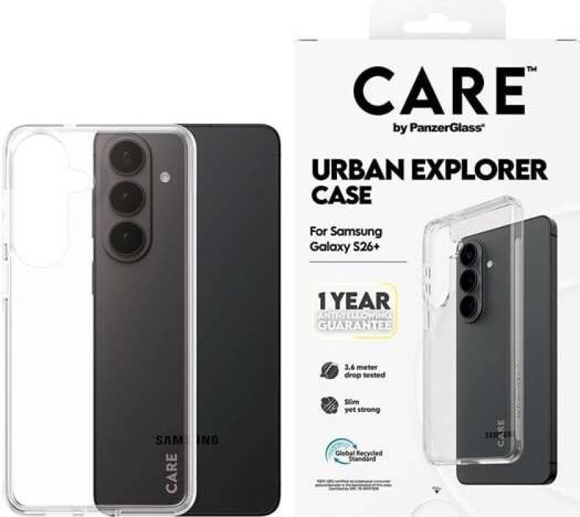 Urban Explorer Case Transparent Samsung Galaxy S26+