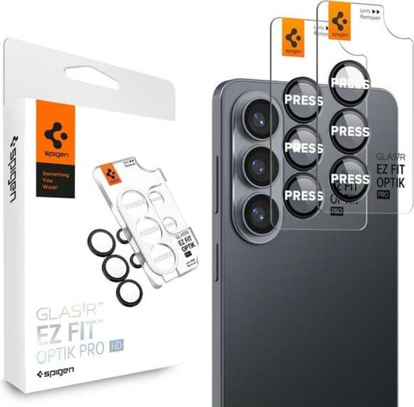 Glass tR EZ Fit Optik Pro HD 2 Pack - black - Samsung Galaxy S26+