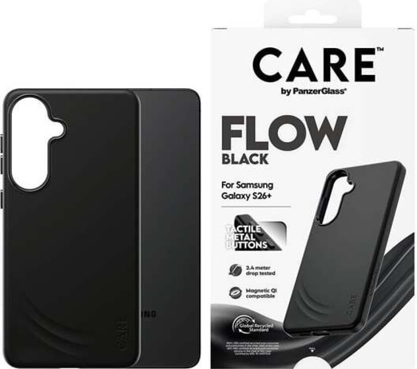 Flow Case Black w. Qi Samsung Galaxy S26+