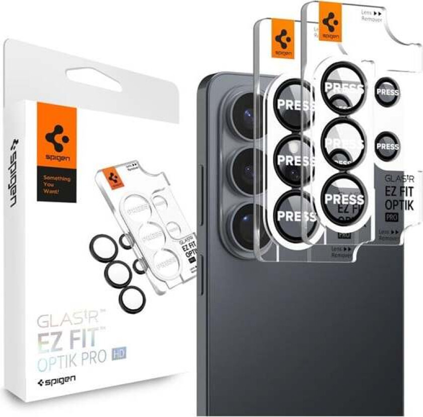 Glass tR EZ Fit Optik Pro HD 2 Pack - black - Samsung Galaxy S26 Ultra