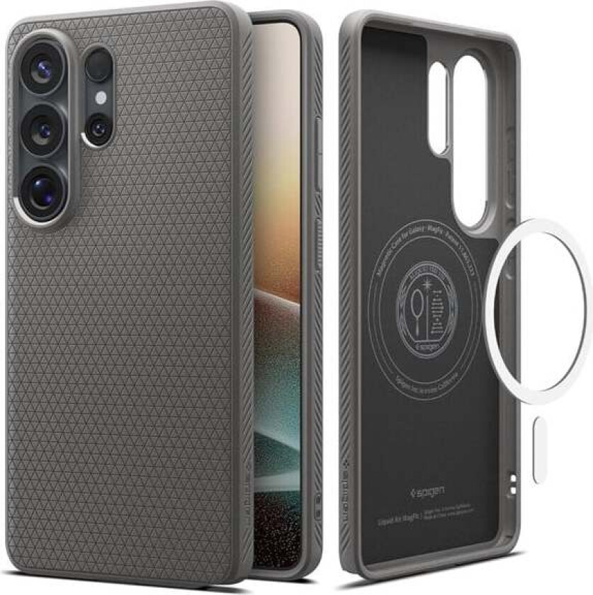 Liquid Air MagSafe - marble gray - Samsung Galaxy S26 Ultra