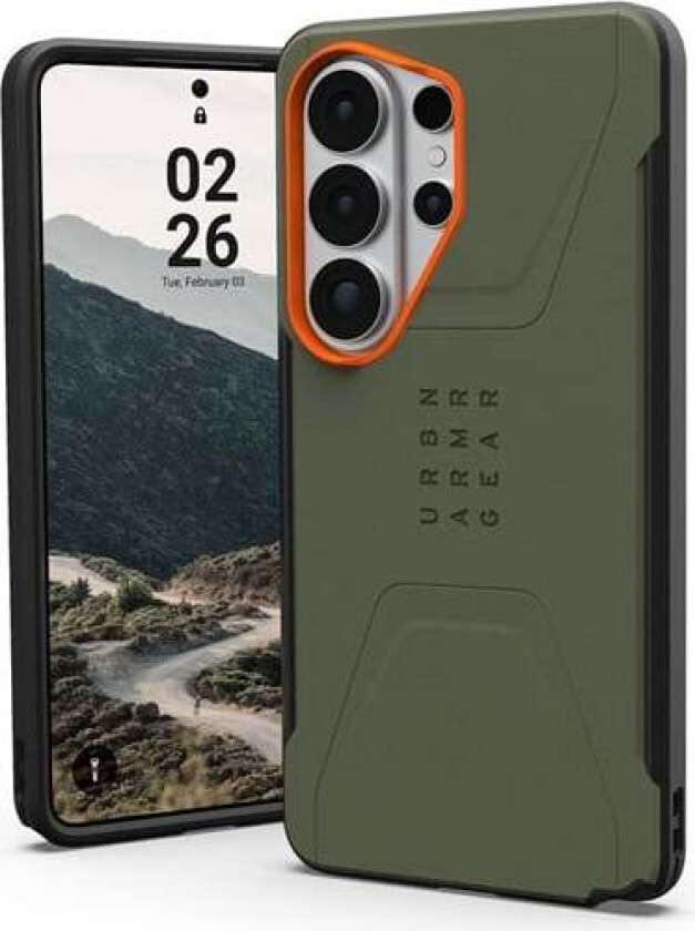Civilian - Olive Drab/Orange - Samsung Galaxy S26 Ultra