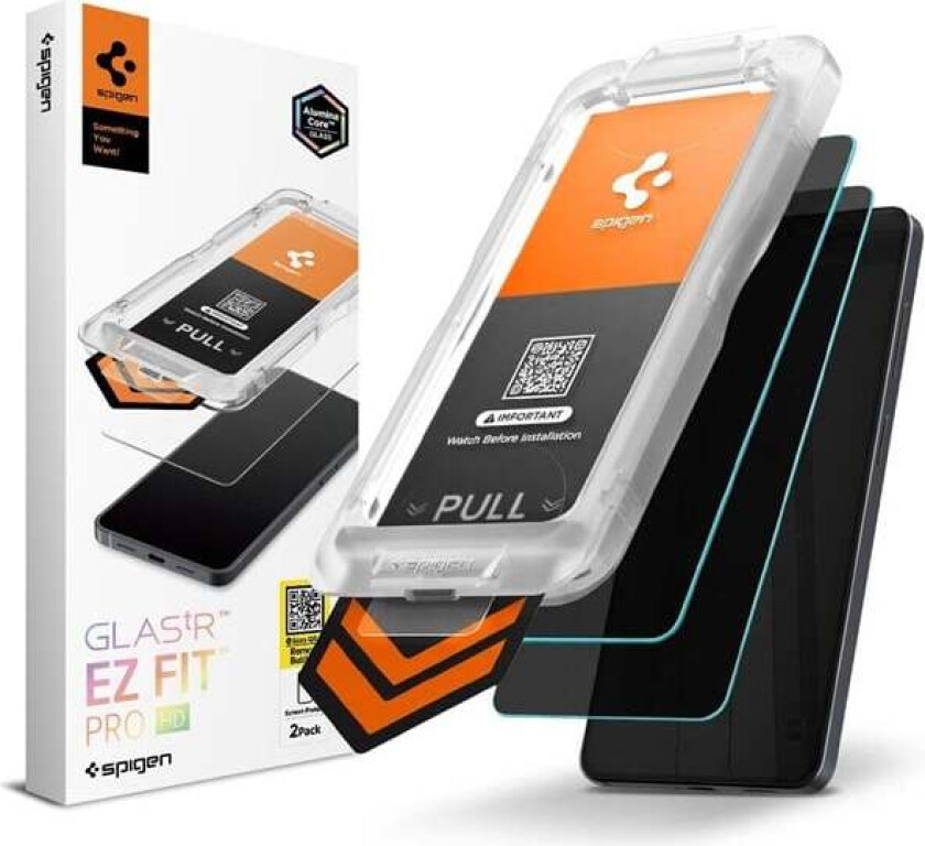 Glass tR EZ Fit Pro HD (Privacy) 2 Pack - transparency - Samsung Galaxy S26+