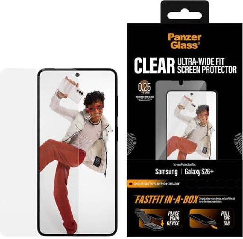 Screen Protector Samsung Galaxy S26+ | Ultra-Wide Fit w. FASTFIT IN-A-BOX