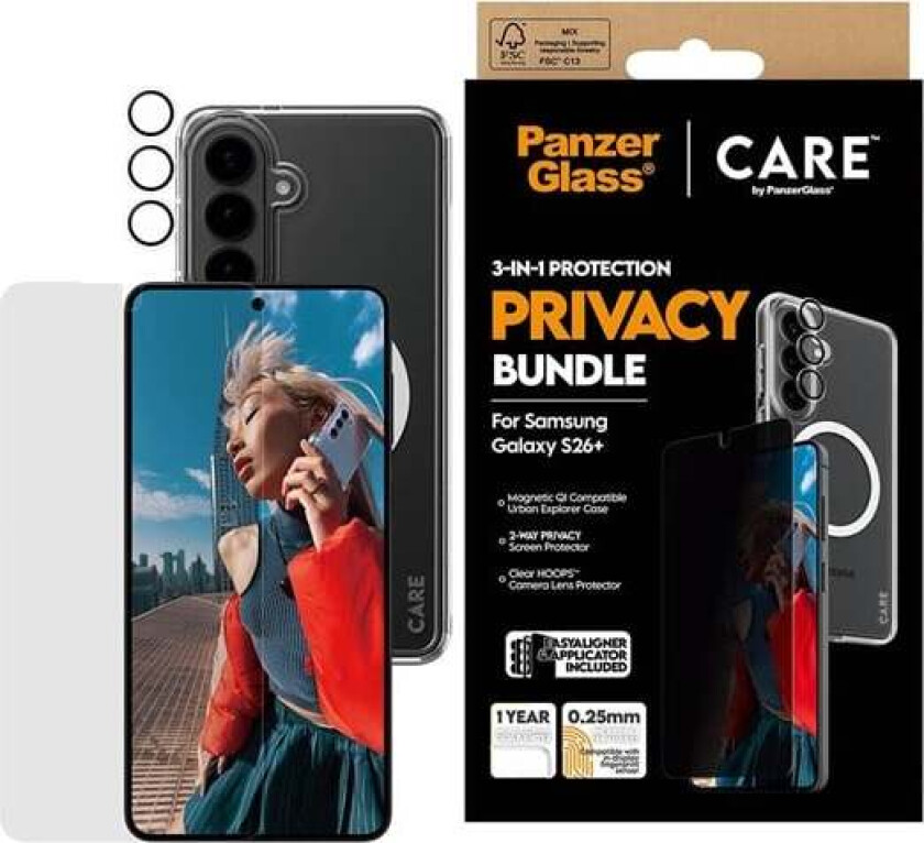 Privacy 3-in-1 Bundle Samsung Galaxy S26+