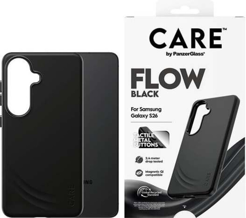 Flow Case Black w. Qi Samsung Galaxy S26