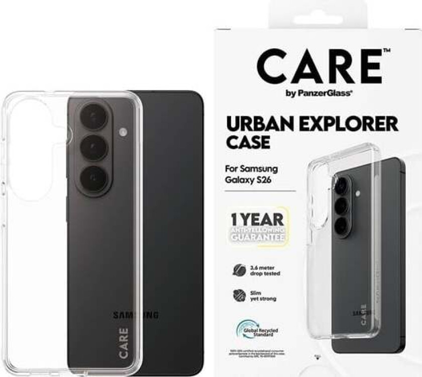 Urban Explorer Case Transparent Samsung Galaxy S26