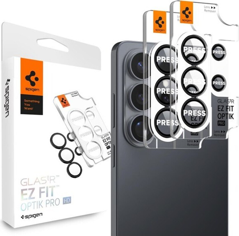 Glass tR EZ Fit Optik Pro HD 2 Pack - black - Samsung Galaxy S26