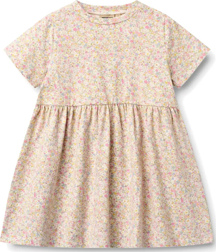 Jersey Dress S/S Anna - Pink - 152