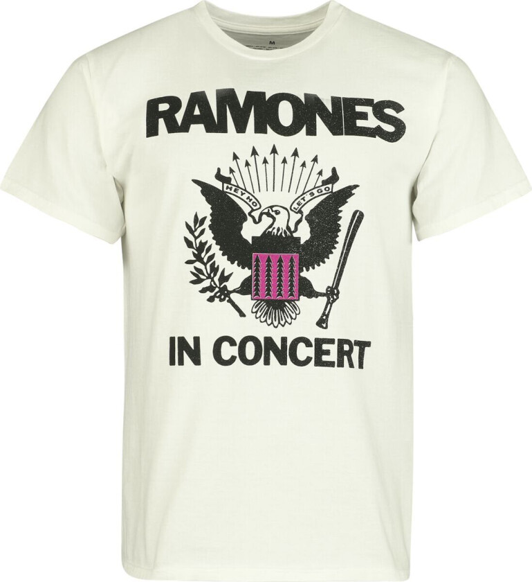T-skjorte - In Concert - S til XXL - Herrer - hvit