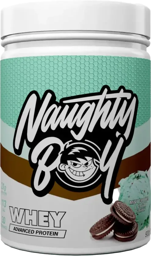 Naughty Boy Advanced Whey Protein - 900g - Mint Cookies & Cream