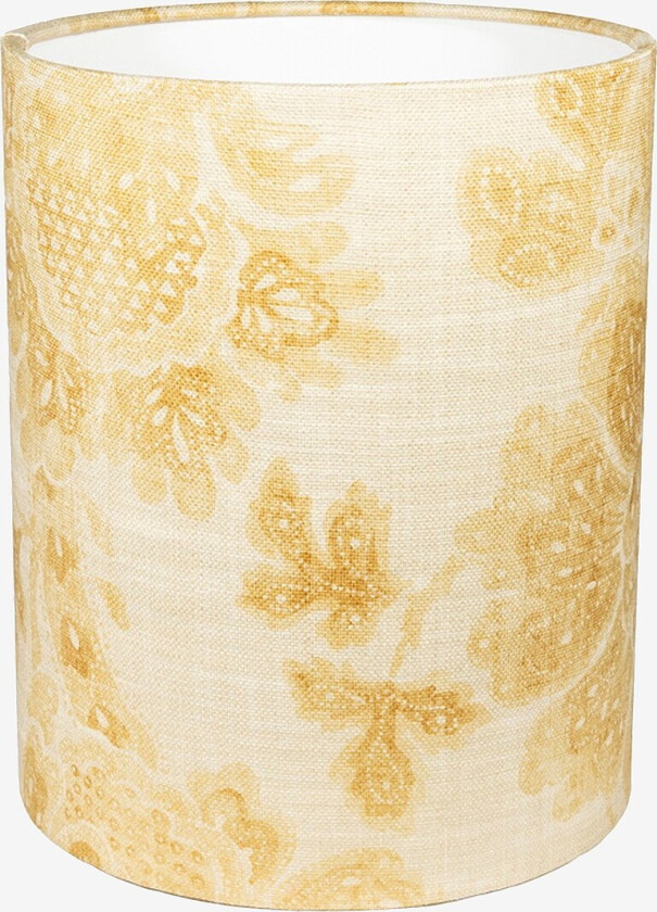 Lampeskjerm Cylinder D21,5 - Gul