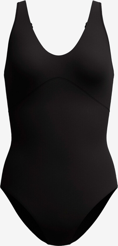 Badedrakt Sculpture Butterfly Back One Piece - Svart