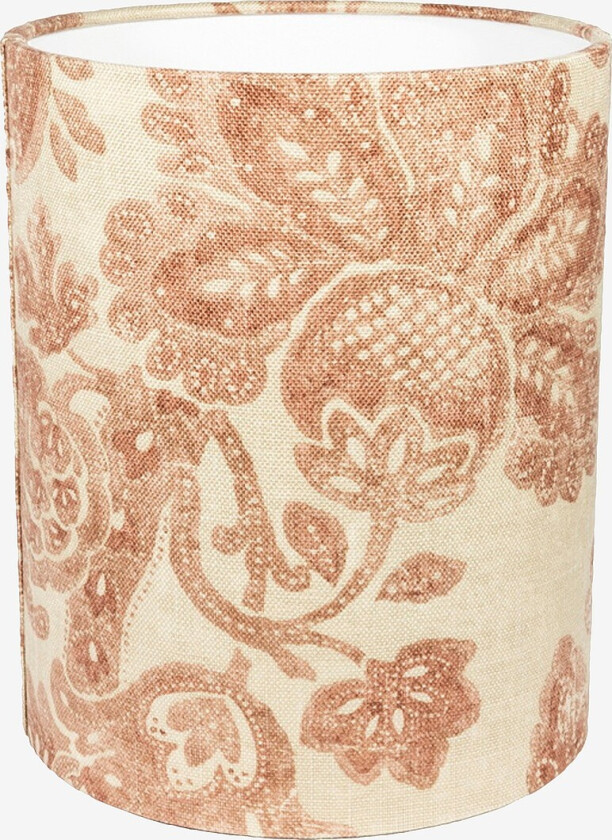 Lampeskjerm Cylinder D21,5 - Rød