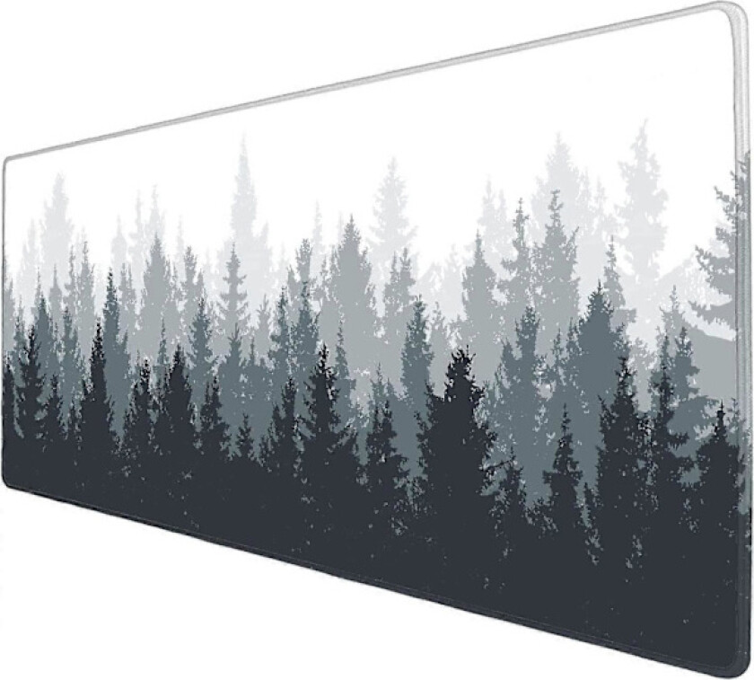 Stor Gaming Musematte 800 x 400 mm XXL Tastatur Musematte, Sklisikker Gummi Vanntett Overflate, Utvidet Skrivebordsmatte