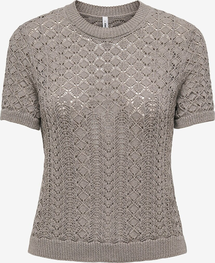 Genser onlSaga SS O-neck Knt - Grå